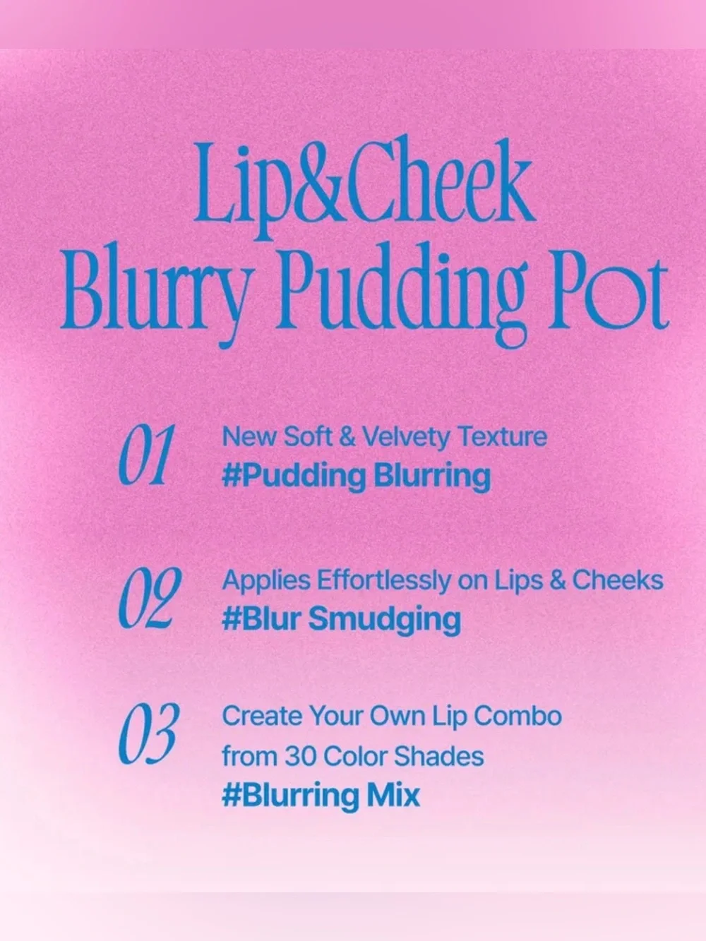 Fwee Baby Lip & Cheek Blurry Pudding Pot- soft pink, neutral undertone, matte